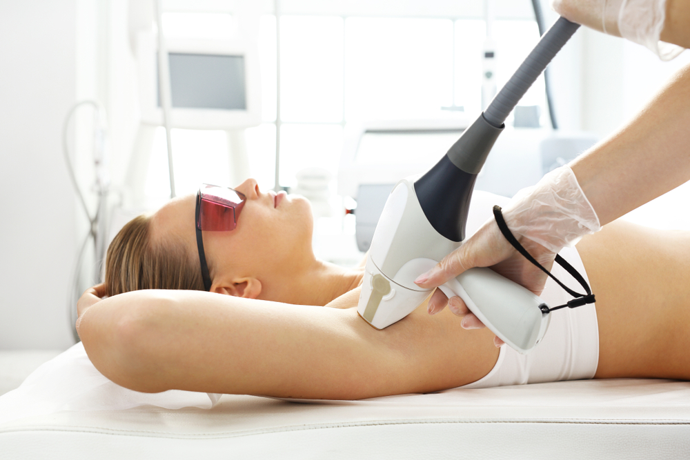under arm laser hair removal in Dubai at novomed