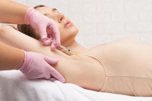 Hyperhidrosis Treatment by botox injection at novomed clinc in KSA
